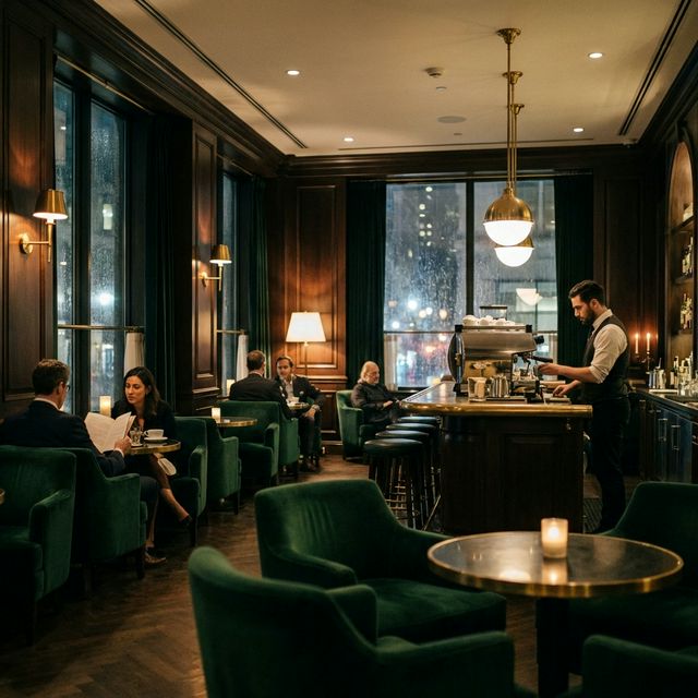 Luxury Coffee Lounge